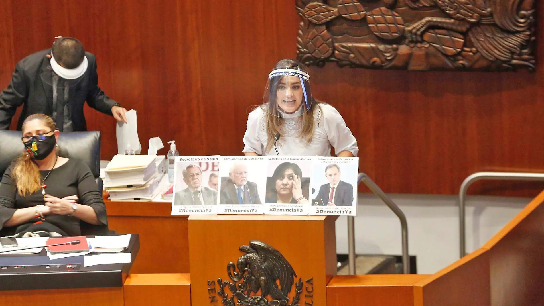 martha marquez en el senado